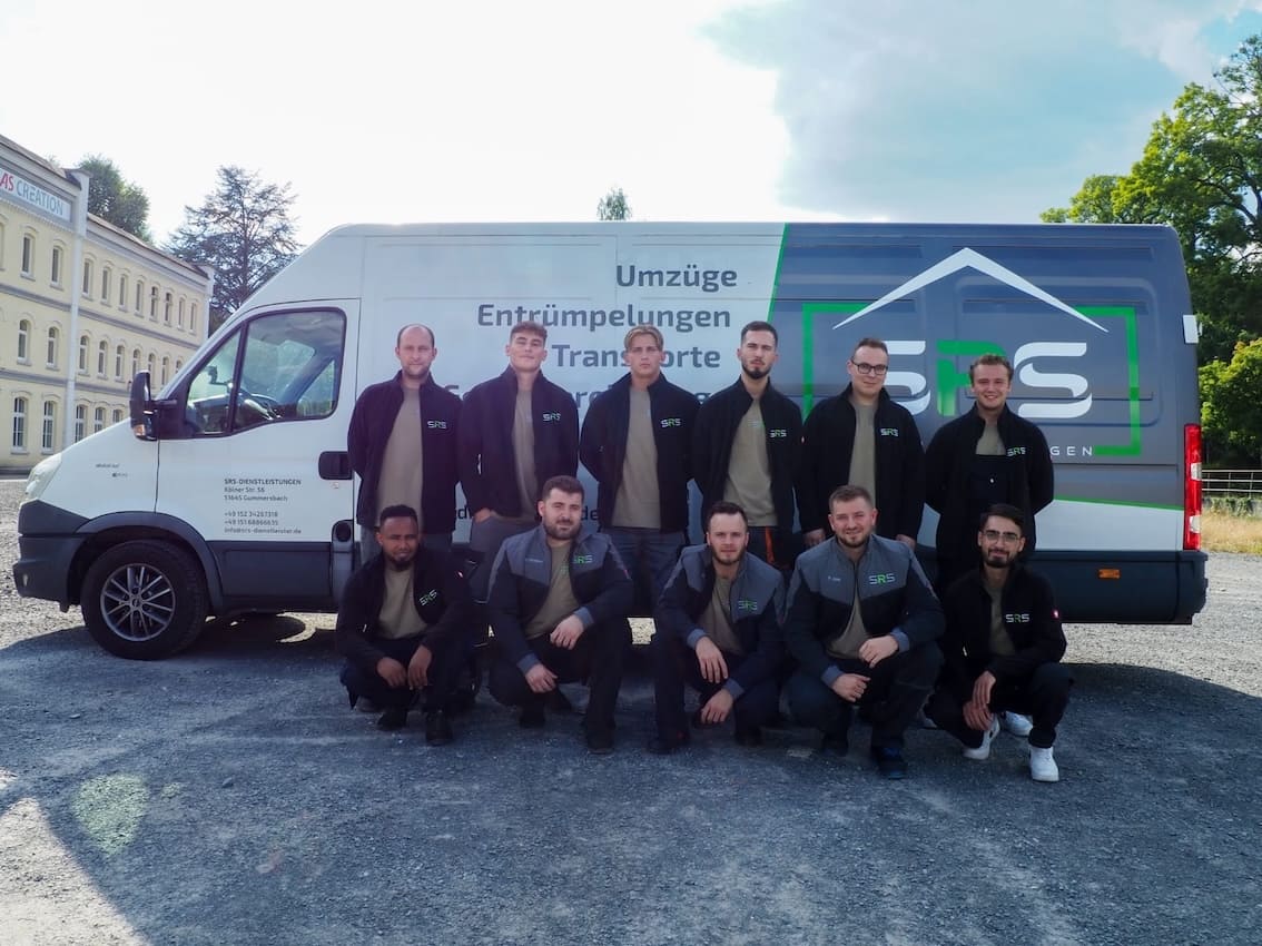 Umzugsexperten Teamfoto