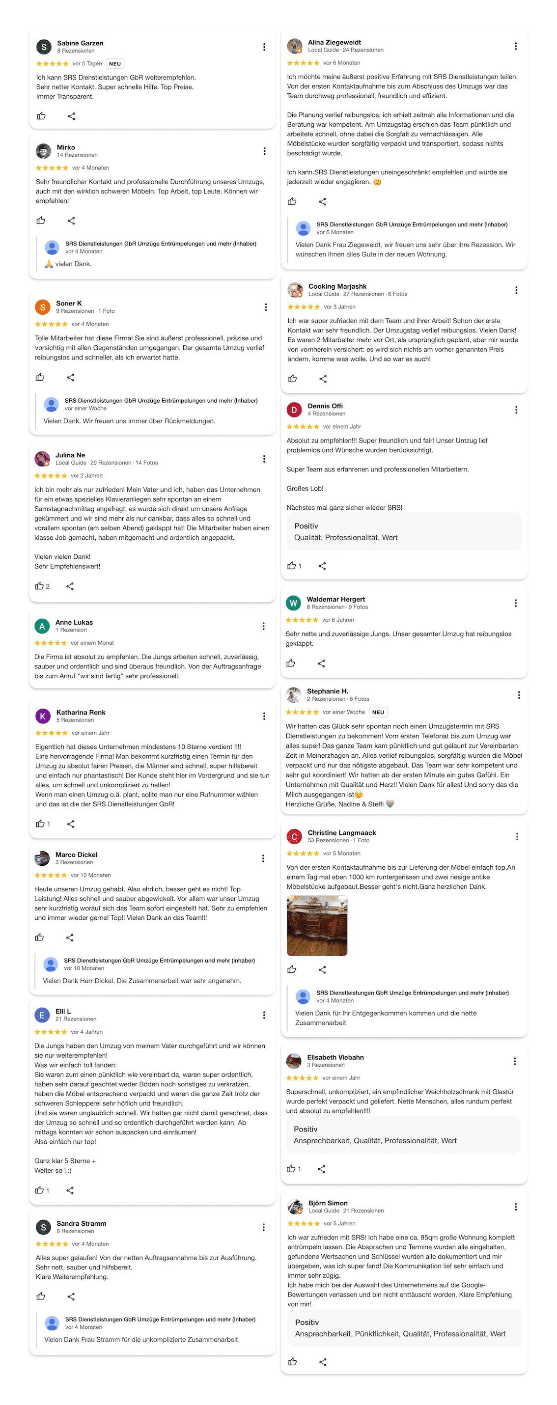 Google Bewertungen